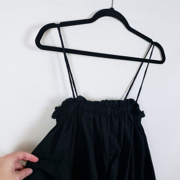 Everlane Flowy Jumpsuit Palazzo Womens XS Black Japanese Minimalist Resort Boho - Picture 7 of 12